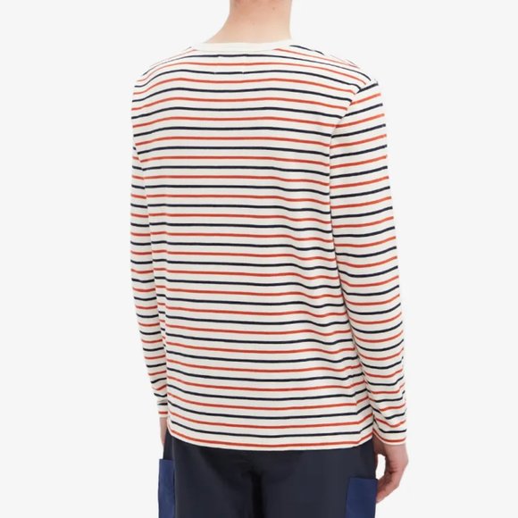 Striped Crewneck Shirt by Wood Wood - Picture 5 of 6